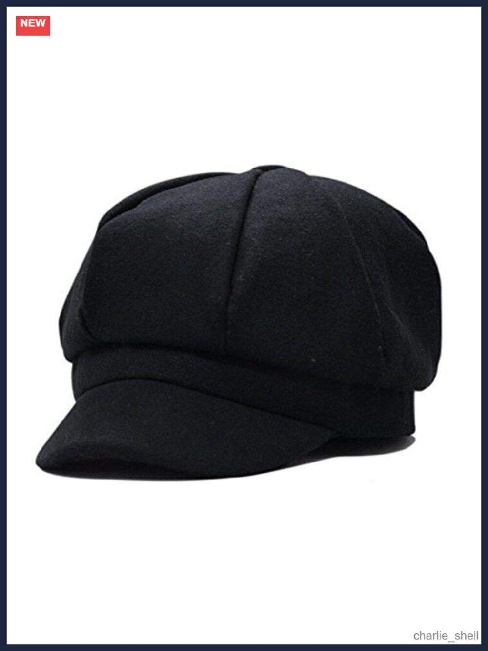 Wool Newsboy Hat Beret Cap Ivy Adjustable Elastic Band
